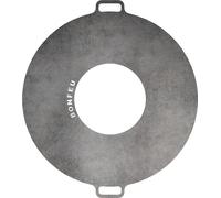 BonFeu BonPlancha Plaque de cuisson pour bol de feu Ø100 cm - Acier de haute qualité - 100x100x1.6 cm
