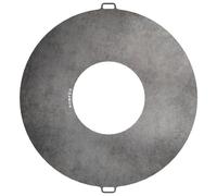 BonFeu BonPlancha Plaque de cuisson pour brasero Ø150 cm - Acier de haute qualité - 150x150x1.6 cm
