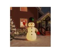 VidaXL Bonhomme de neige gonflable 120 cm - LED