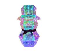 Bonhomme de neige lumineux pour Noël Mignonne lampe LED pour bureau et | Décoration Noël bonhomme de neige LED Intérieur, crémaillère, chambre, salon, maison, mariage, anniversaire