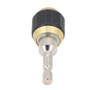 BONKZEBU Adaptateur à Changement Rapide de Foret à Tige Hexagonale de 1/4 | Adaptateur de mandrin de perceuse en carbure, conception autobloquante, pour perceuse électrique, opération à une main