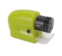 BONKZEBU Affûteur de Couteaux électrique Machine de Poinçage électrique à Haute Vitesse avec Roue de Broyage Adamas pour Couteaux de Cuisine Ciseaux Tournevis à ABS Matériau 135x80x42mm