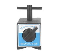 BONKZEBU Base Magnétique avec Force d'aspiration de 120 Kg, Support en | Base magnétique pour indicateur à cadran, support magnétique en forme de V pour indicateur à cadran, support de base