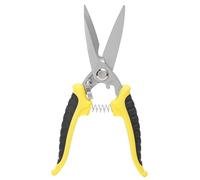BONKZEBU Ciseaux d'électricien en Acier Inoxydable, Coupe-fil avec | Pince coupante latérale polyvalente robuste, coupe affleurante pour la coupe de câbles et de métaux