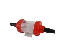 BONKZEBU Filtre à Mailles en Ligne G3/4 Pouces pour Pompe à Eau de Jardin | Crépine de pompe transparente avec de précision, protège la pompe des débris, pour l\'irrigation du jardin