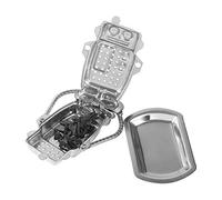 BONKZEBU Infuseur à thé en Acier Inoxydable, Passoire à Feuilles Mobiles | Infuseur à thé en vrac avec crochet, passoire à boule de thé pour tasse, filtre réutilisable pour thé, café, herbes