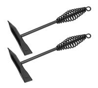 BONKZEBU Marteau Burineur de Soudeur, Manche à Ressort de 250 Mm | Outil d\'élimination des scories avec tête en acier inoxydable, poignée confortable, pour le nettoyage des éclaboussures de