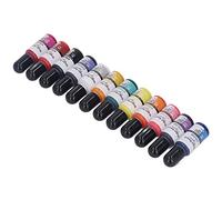 BONKZEBU Pigment de Résine 12 Couleurs avec un éclat Uniforme pour | Colorant de résine, 10 ml par bouteille, conception étanche, pour ciment, gypse, projets artisanaux