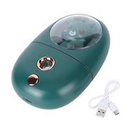 BONKZEBU Pulvérisateur USB pour le Visage, Motif Animal Mignon, 35 Ml, 500 MAh, Humidificateur Compact et Silencieux pour Hydrater la Peau, les Yeux, les Cheveux et Plus Encore, Idéal pour les (Verte)