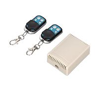 BONKZEBU Relais Interrupteur à Distance sans Fil Commutateur de Commande à | Sortie Contact Sec 12V CC, Boîtier ABS, Compatible avec L'éclairage, le Contrôle des Portes, Fenêtres et Ascenseurs, Charge