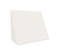 bonmedico Coussin Cale-Dos Wedge pour Lit/Canapé en Mousse Haut de Gamme, Coussin de Lecture/Relaxation, à Forme Triangulaire Bien Etudiée, Peut Aussi Servir de Coussin de Genoux