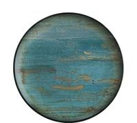 Bonna Madera Mint Gourmet MDRMTGRM30DZ Assiette plate en porcelaine Bleu Marron Vert 30 cm
