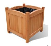 BONNE&11102 Ensemble de 2 lits surélevés Bois 30x30x30 cm(VIDAXL)