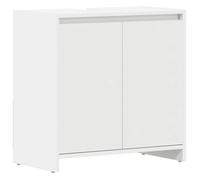 Bonne qualité - Armoire de rangement Armoire de salle de bain et WC - BONNIE - Blanc 60x33x61cm - Bois d'ingénierie DECO M4472901