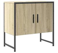 Bonne qualité - Armoire de rangement Armoire lavabo de salle de bain et WC - BONNIE - chêne sonoma 60x33x60cm DECO M2061122