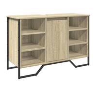 Bonne qualité - Armoire de rangement Armoire lavabo de salle de bain et WC - BONNIE - chêne sonoma 91x35x60cm DECO M5428692