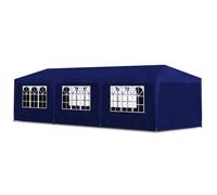 Bonne qualité - Barnum d'extérieur - anti-UV - Tente de réception 3 x 9 m Bleu DECO M6608906