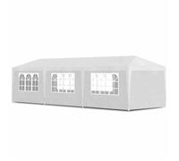 Bonne qualité - Barnum d'extérieur - anti-UV - Tente de réception 3x9 m Blanc DECO M7651055