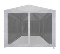 Bonne qualité - Barnum d'extérieur - anti-UV - Tente de réception avec 6 parois en maille 4 x 3 m DECO M6424175