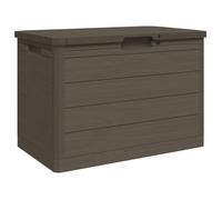 Bonne qualité - Boîte à coussins d'extérieur brun 77,5x44,5x53 cm polypropylène - MAW36295406