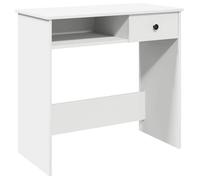 Bonne qualité - Bureau Blanc 80x40x75cm - Table d'étude - Bois d'ingénierie - poste de travail meuble informatique DECO M5298239