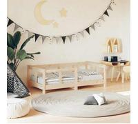 Bonne qualité - Cadre de lit pour enfant 70x140 cm - haut de gamme - bois de pin massif16202
