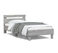 Bonne qualité - Cadre de lit sans matelas avec lumières LED 100x200 cm - haut de gamme -8393