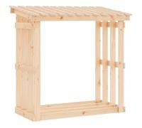 Bonne qualité - Support pour bois de chauffage - BONNIE - 108x64,5x109 cm - Bois de Pin - MAW22855795