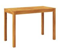 Bonne qualité - Table de balcon - Table à manger de jardin - Vendue seule - BONNIE - 110x55x75cm bois massif d'acacia DECO M3917419