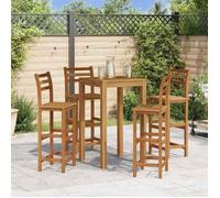 Bonne qualité - Tabourets de bar - lot de 4 - bois d'acacia solide,42x36x110 cm - pour Cour Balcon DECO M8526970