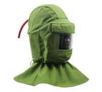 Bonnets de sablage industriel, casque de protection, PSM510 | Casque de protection en PVC avec doublure intérieure respirante et excellente ventilation pour un port prolongé lorsqu'il est
