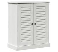 BONNIE®Cabinet de salle de bain - Anti-basculement - Grand rangement, VIGO Blanc 67.5x34x80 cm FR747405
