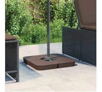 BONNIE® Ensemble de base de parasol - Dalle de Parasol pour parasol - Dalle de Parasols à pied croisé 4pcs PP EU920121