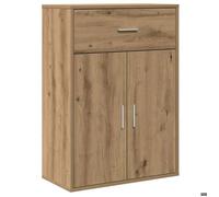 BONNIE®Meuble de rangement - SUIKUN - meuble d'appoint/Buffet chêne artisanal 79x38x80 cm ,Bois d'ingénierie FR188282