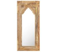 BONNIE® Miroir en bois et verre,design 50x3x110 cm Bois de manguier massif EU268735