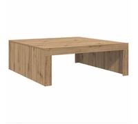 BONNIE®Table basse - Table à café - Grand espace de rangement - chêne artisanal 100x100x35 cm ,Bois d'ingénierie FR999552