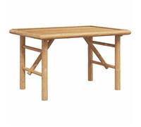 BONNIE®Table basse - Table à café - Grand espace de rangement - Marron 70x40x36 cm Bambou FR923247