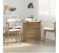 BONNIE®Table de salle à manger/table de comptoir, Table à manger, en chêne artisanal 110x60x75 cm en bois d'ingénierie &FR251691