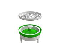 Bonomini - Valve / Clapet Anti Retour Anti Odeur Mécanique en Silicone Anti Odeur - Pour Tuyaux de Douche de 75 à 80 MM - Gris/Vert