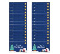 Bons à gratter pour vacances festives, 30 pièces, pour anniversaire, mariage, cadeaux de fête de noël et bons de prix en papier d ' entreprise