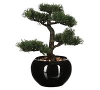Atmosphera – Bonsaï artificiel – Pot en céramique – H36 cm