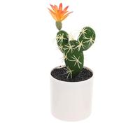 Bonsaï de Cactus Artificiel, Plante Artificielle Décorative en Plastique