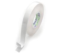 BONUS Eurotech 2BT45.00.0025/045A# ruban adhésif double face, largeur 25 mm, longueur 45 m, adhésif acrylique solvant, épaisseur:0.15 mm, blanc