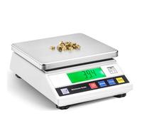 Bonvoisin 0.1g 3-10kg Balance de Laboratoire Balance Électrique Analytique Précise et Numérique avec Certification CE avec Fonction de Comptage (10kg,0.1g)