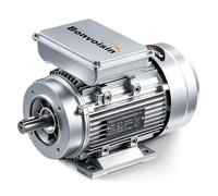 Bonvoisin Moteur Électrique Monophasé 220V 2,2 KW Bobine en Fil de Cuivre | Moteur Cuivre Pur 2200W, 2800 Tr/Min, Protection IP55, Boîtier Aluminium, Ventilateur Intégré, Idéal Pour Usage Industriel