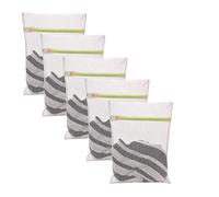 Booding 5Pcs Filet À Linge Lingerie Sac De Lavage Machine À Laver Filet De Lavage pour Protéger Vos Manteau sous-Vêtements Soutiens-Gorge Chaussettes Pantalons Maille Grossière 30 * 40Cm