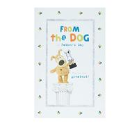 Boofle Carte pour la fête des pères de la part du chien - Carte de fête des pères - Carte de fête des pères