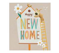 Boofle Happy New Home Carte de vœux Motif 672938-0-1 Multicolore