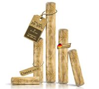 BooGardi Poteau Rond en Bois 1x · diamètre 10 cm · Longueur 150 cm · Piquet d’Arbre chanfreiné des 2 côtés et imprégné · Poteau clôture Bois