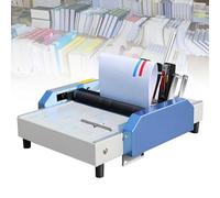 Booklet Maker A3 Machine à papier pliable 2 en 1 pour école et bureau | Classeur et agrafeuse multifonction A3 pour la fabrication efficace de livrets dans les écoles, les bureaux et les